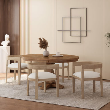 Rosalind Wheeler Arlandus Extendable Dining Set | Wayfair