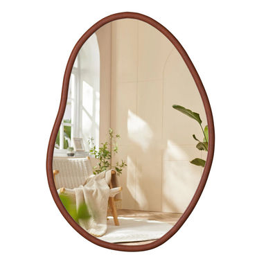 Asymmetrical Mirror, Irregular Finleyville Decorative For Bedroom Living Room Entryway Hall