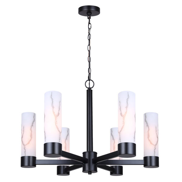 Jaqueze 6 - Light Dimmable Classic / Traditional Chandelier