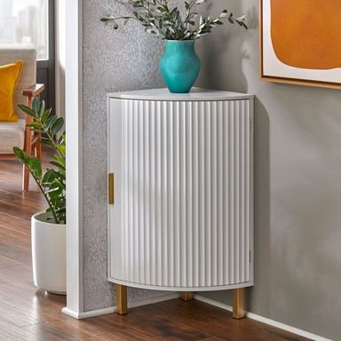 Lula Corner Accent Cabinet
