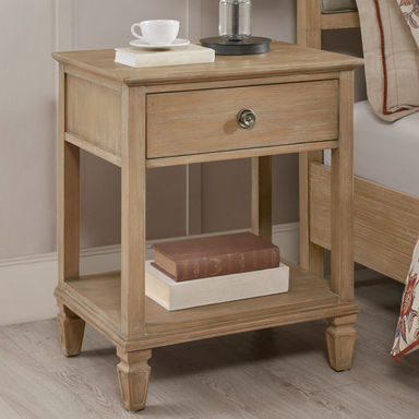 Canora Grey Victoria Bedside 1 Drawer Nightstand & Reviews | Wayfair