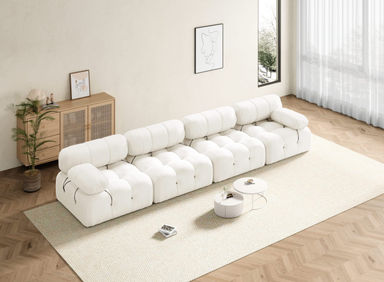 Latitude Run® Pulita 148'' Upholstered Sofa, Modular Sectional Sofa Couch for Living Room Bedroom | Wayfair
