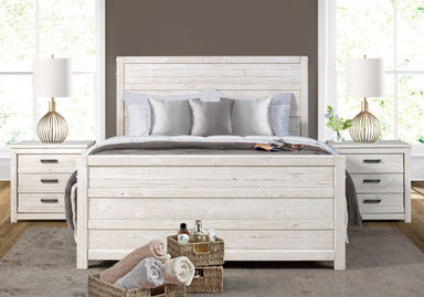 Romney Solid Wood Standard Bed