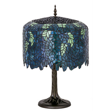 Meyda Lighting Wisteria Tiffany 28" Table Lamp | Perigold