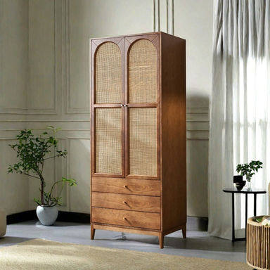 European style modern simple wardrobe