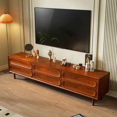 jessica Solid Wood 78.74'' W Storage Credenza | Wayfair