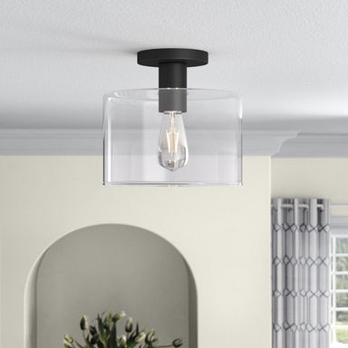 Henri 1 - Light 10" Semi Flush Mount