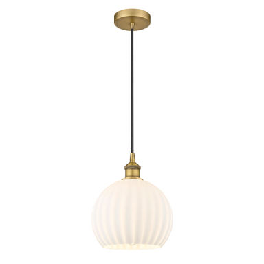 Edison Venetian 1 Light Cord Hung Pendant-616-G1217