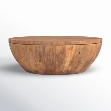 AllModern Buchanan Solid Wood Coffee Table with Storage & Reviews | Wayfair