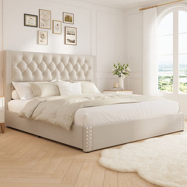 Kevyon Upholstered Platform Storage Bed