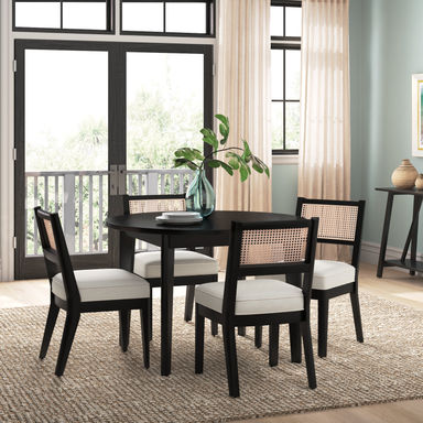 Landeros 5 Piece Round Dining Set