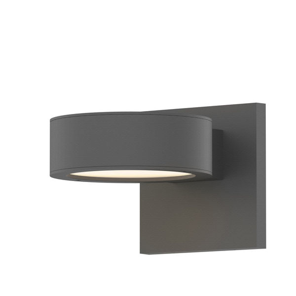 Reals 2 - Bulb 4.5" H Integrated LED Outdoor Armed Sconce
