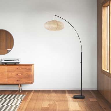 Donne 80'' Arched Floor Lamp