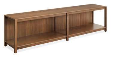 Open Plan Solid Wood Storage Bench