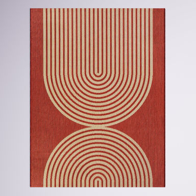 Helmdon Geometric Indoor / Outdoor Rug