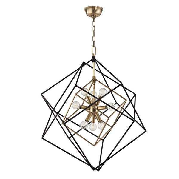 Roundout 9 - Light Single Geometric Pendant