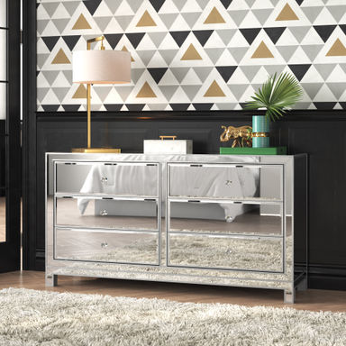 Fairgrove 60'' W 6 - Drawer Dresser