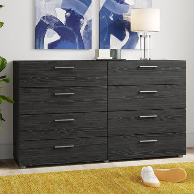 Gianna 8 Drawer 55.12" W Double Dresser