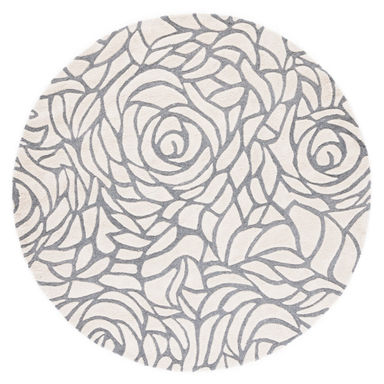 Red Barrel Studio® Atsushi Hand Tufted Performance Floral Rug & Reviews | Wayfair