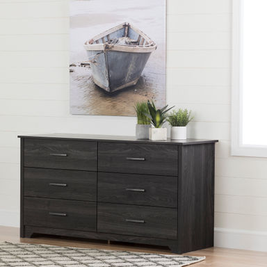 Fusion 6-Drawer Dresser
