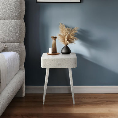 Kiyotsugu 17'' W Metal Nightstand
