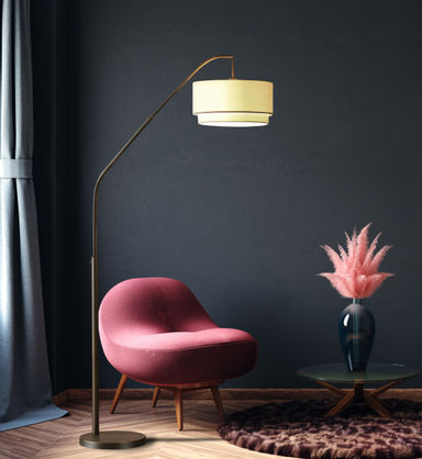 Orren Ellis 80'' Task Floor Lamp | Wayfair