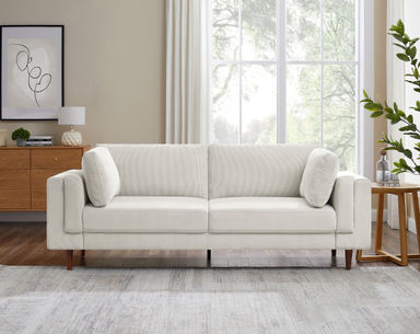 Kraz MINIMORE Modern Style 85'' Square Arm Sofa
