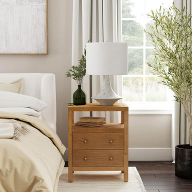 Joss & Main Celine 21" 2-Drawer Nightstand & Reviews - Wayfair Canada