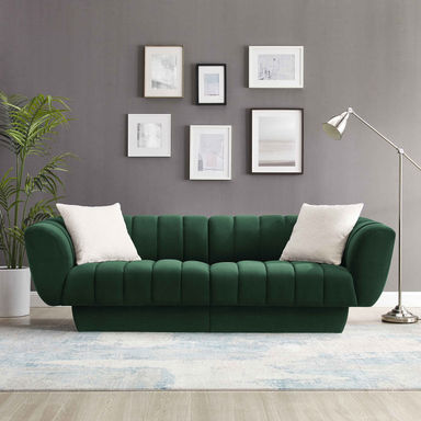 MINIMORE Modern Style 88.2'' W Charlotte 3Seater Chesterfield Sofa