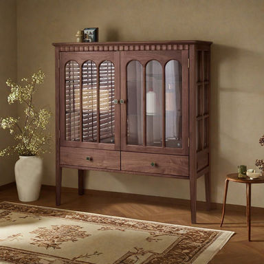 American Style Light Luxury Display Bookcase