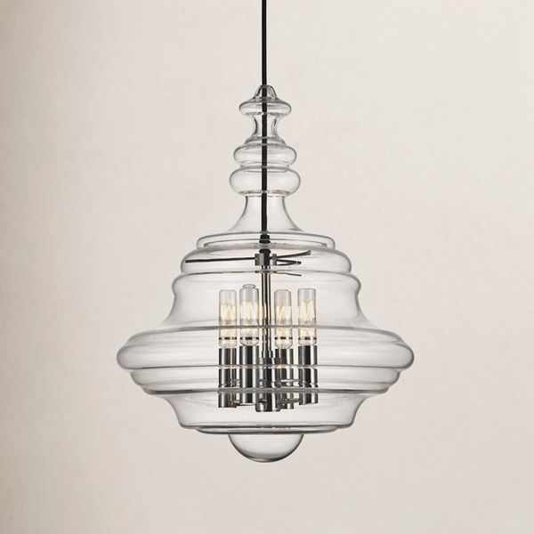 Roth 4 - Light Single Geometric Pendant