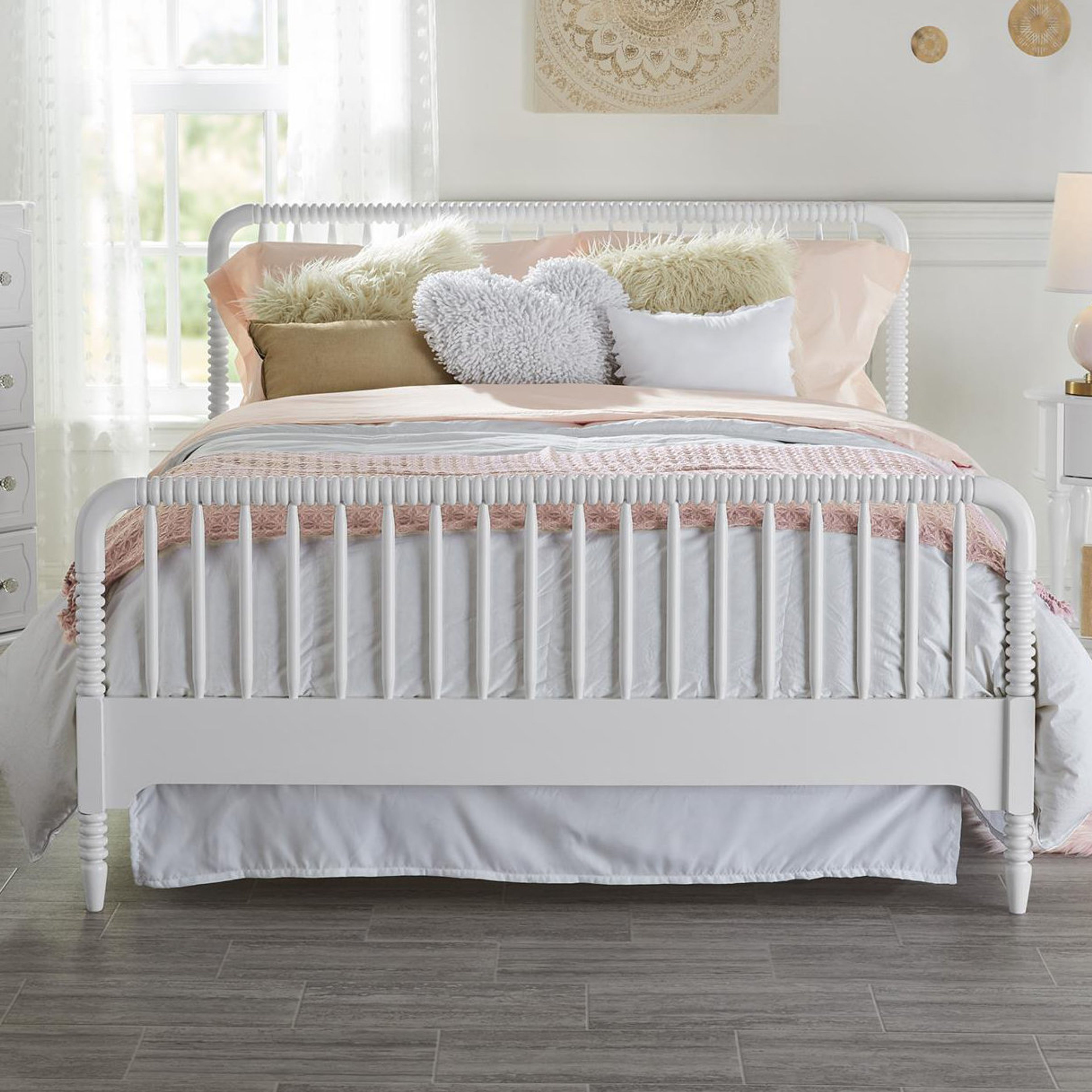 Max & Finn Linden Panel Bed - Stylish Kids Wooden Frame | Wayfair