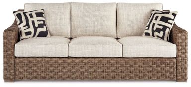 Danny 82.75'' Wicker Outdoor Sofa