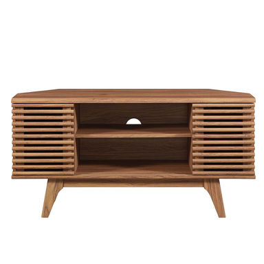 Eve Furniture Render 46" Corner TV Stand by Modway & Reviews | Wayfair