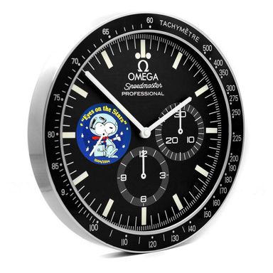 OMEGA WALL CLOCK INSPIRED SPEEDMASTER MOONWATCH - OM6 - Buy Rolex Wall Clocks - Rated 4.8★ on TRUSTPILOT