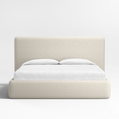 Anneli Upholstered King Bed + Reviews | Crate & Barrel