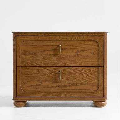 Thurloe Oak Wood Kids Nightstand by Jake Arnold