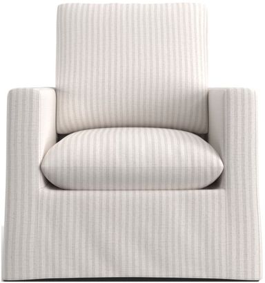 Ever Slipcovered Striped Nursery Glider Chair by Leanne Ford + Reviews | Crate & Kids