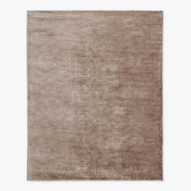 Anders Dusty Rose Pink TENCEL™ Lyocell Area Rug 9'x12'