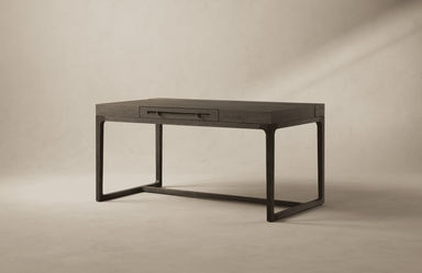 Ranier Desk, Walnut and Pine - Desks & Accessories - Joseph Jeup