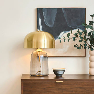 Koepel Large Table Lamp - Brass
