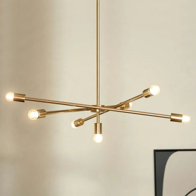 Cadza Chandelier - Brass