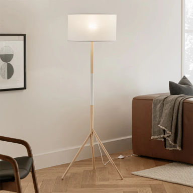 Stilt Floor Lamp - White