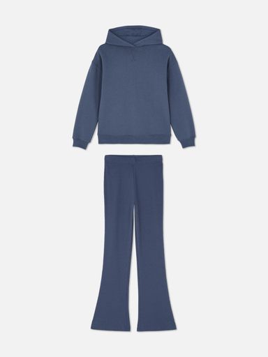 7-15yrs | Hoodie and Flare Leggings Set