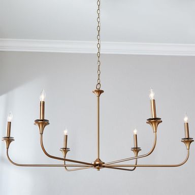 Mayhue Chandelier - 6 Light
