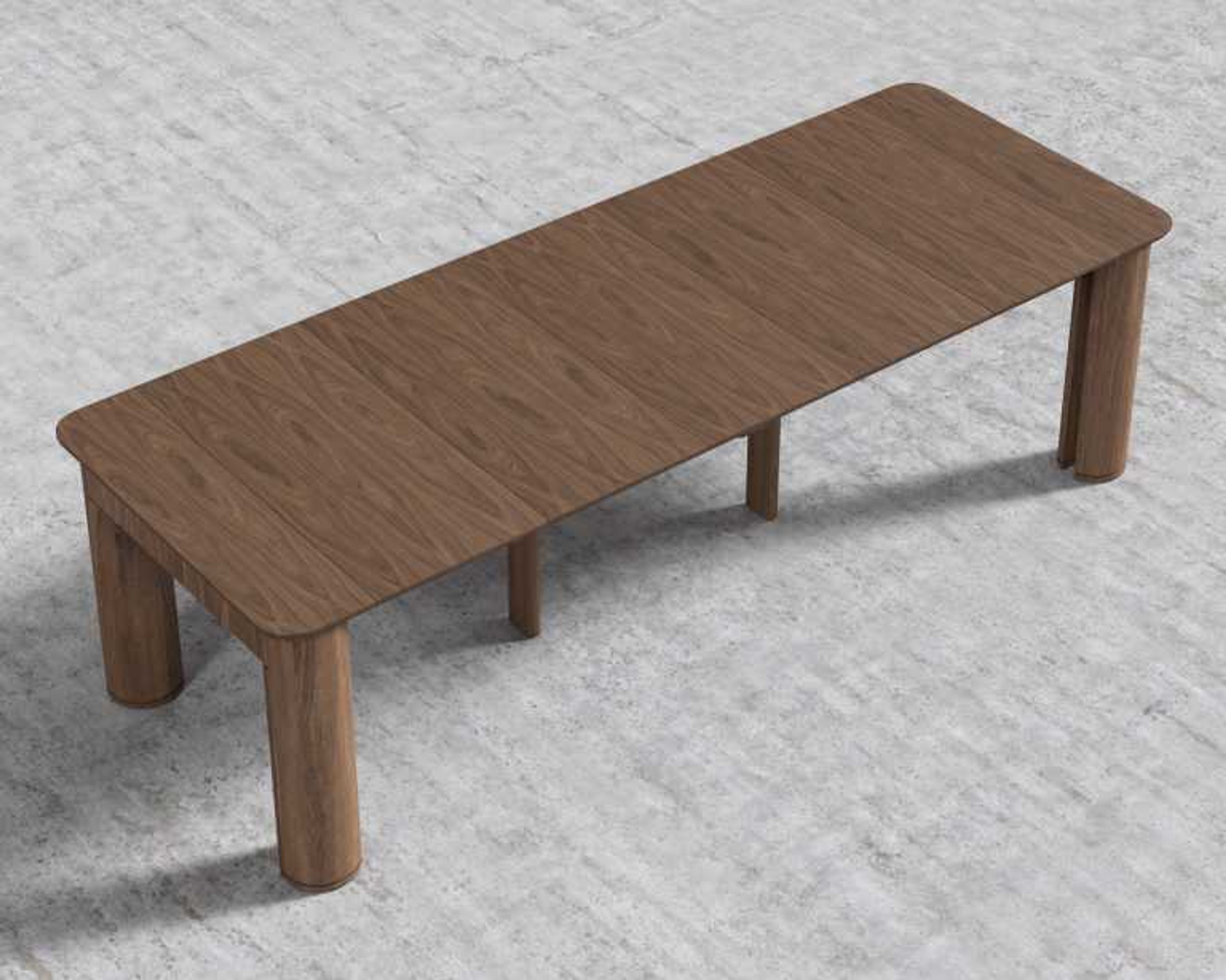 Maia Extendable Dining Table - Mid-Century Modern