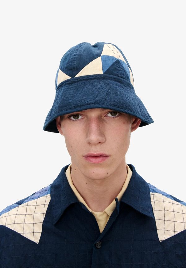 Quilted bucket hat