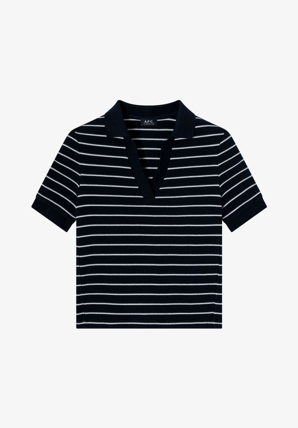 Livia Cropped Polo Shirt