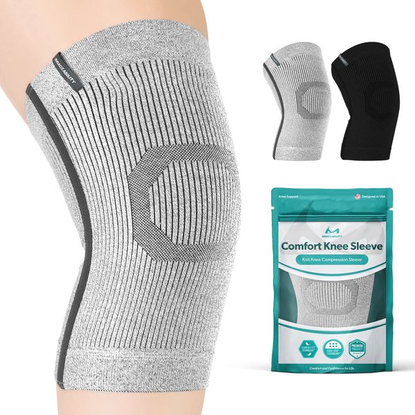 Plus Size Compression Knee Sleeve (FINAL SALE)