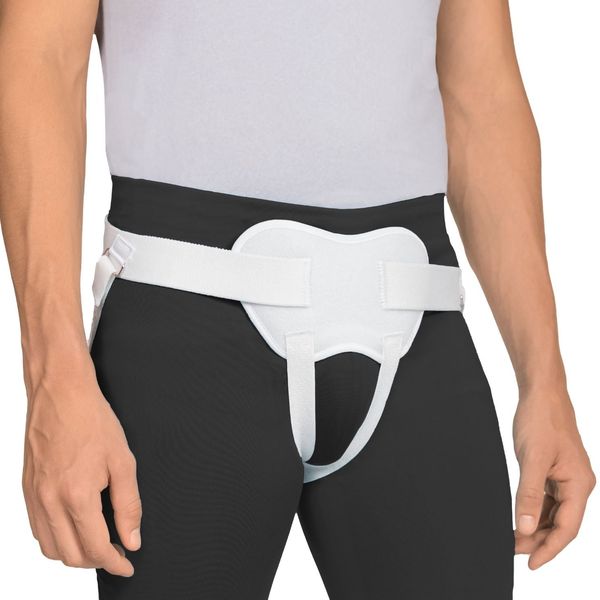 Inguinal Hernia Truss | Groin Support Brace with Adjustable Belt for Scrotal and Femoral Treatment - FINAL SALE